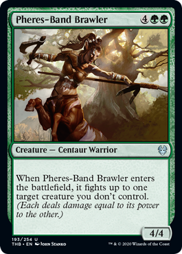 Pheres-Band Brawler (Theros Beyond Death) Light Play