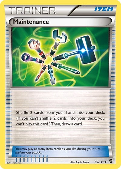 Maintenance (XY - Furious Fists) Light Play