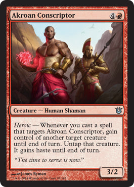 Akroan Conscriptor (Born of the Gods) Light Play