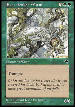 Rootbreaker Wurm (Tempest) Heavy Play