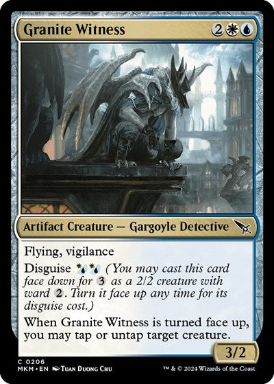 Granite Witness (Murders at Karlov Manor) Light Play