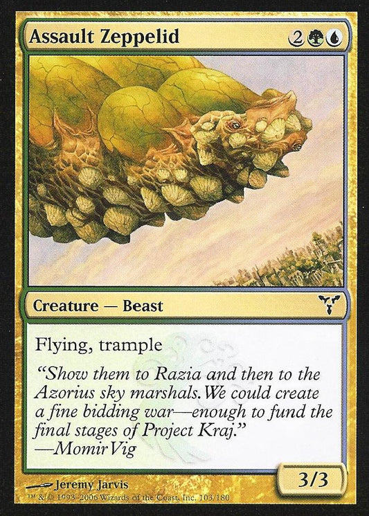 Assault Zeppelid (Dissension) Light Play