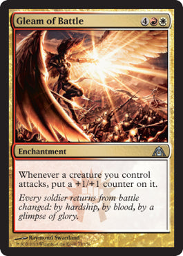 Gleam of Battle (Dragon's Maze) Medium Play