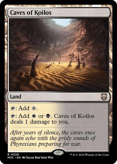 Caves of Koilos (Commander: Modern Horizons 3) Light Play