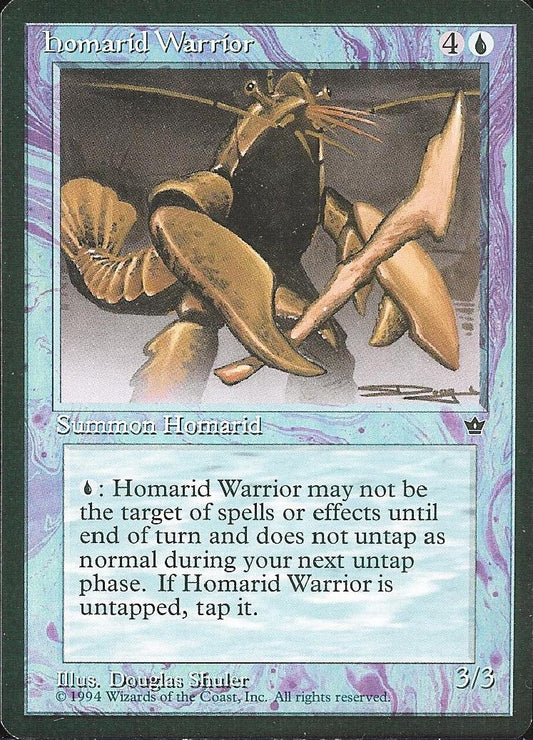 Homarid Warrior (Shuler) (Fallen Empires) Light Play