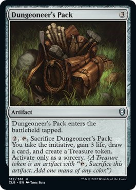 Dungeoneer's Pack (Commander Legends: Battle for Baldur's Gate) Light Play