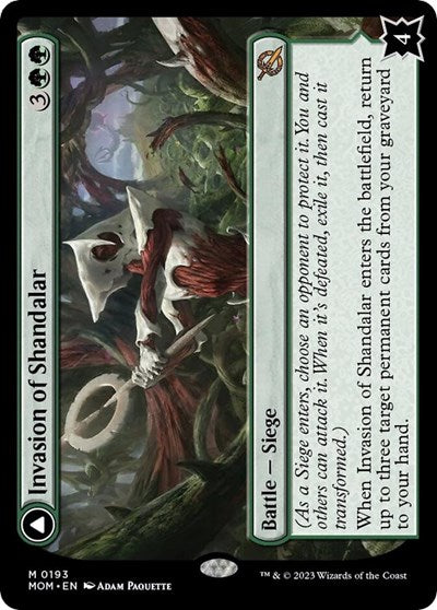 Invasion of Shandalar (March of the Machine) Light Play