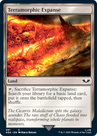 Terramorphic Expanse (Universes Beyond: Warhammer 40K) Light Play