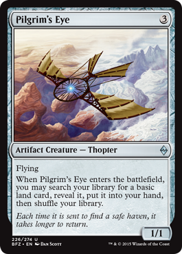 Pilgrim's Eye (Battle for Zendikar) Medium Play