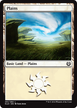 Plains (251) (Kaladesh) Light Play