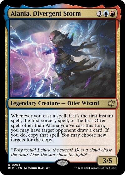 Alania, Divergent Storm (Bloomburrow) Light Play