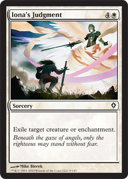 Iona's Judgment (Worldwake) Light Play