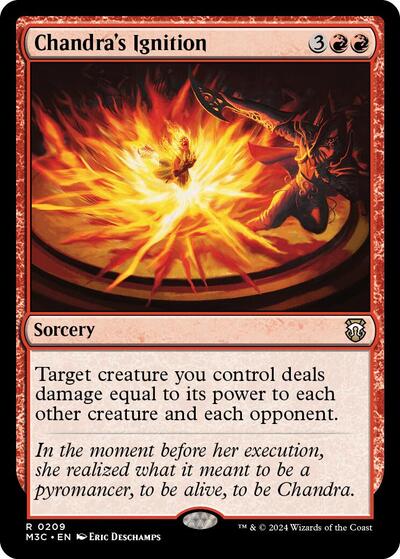 Chandra's Ignition (Commander: Modern Horizons 3) Light Play