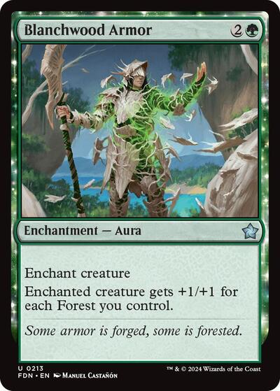 Blanchwood Armor (Foundations) Light Play
