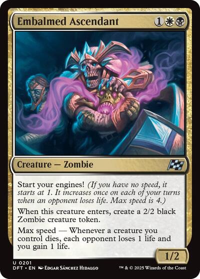 Embalmed Ascendant (Aetherdrift) Light Play Foil