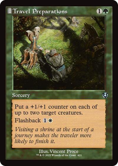 Travel Preparations (Retro Frame) (Innistrad Remastered) Light Play Foil