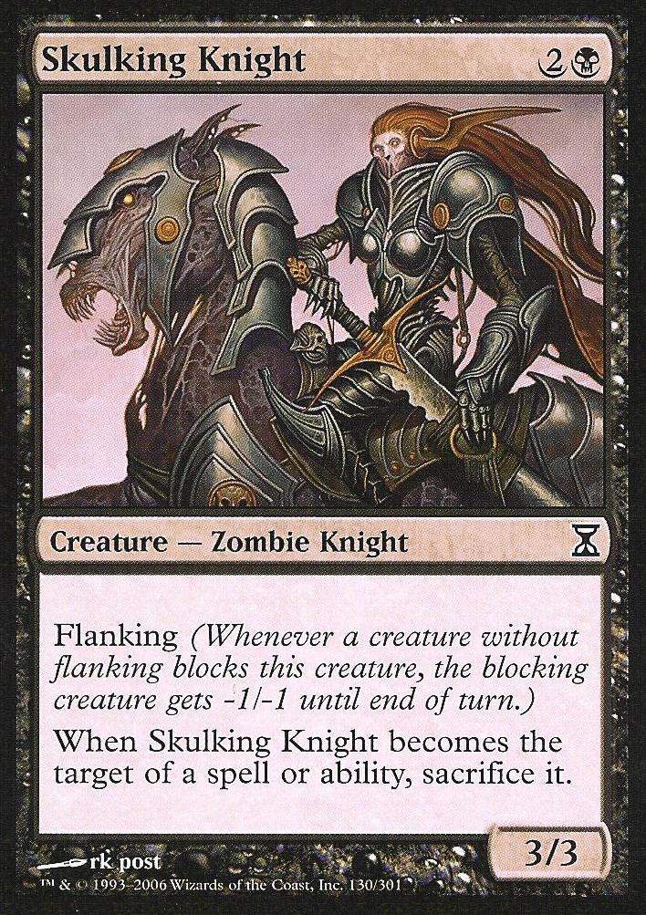 Skulking Knight (Time Spiral) Medium Play