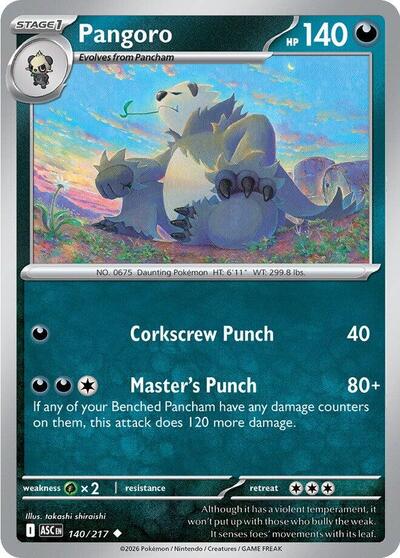 Pangoro (ME: Ascended Heroes) Light Play