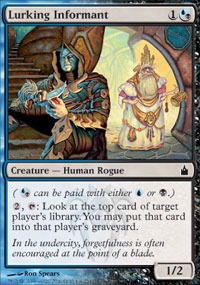 Lurking Informant (Ravnica) Light Play