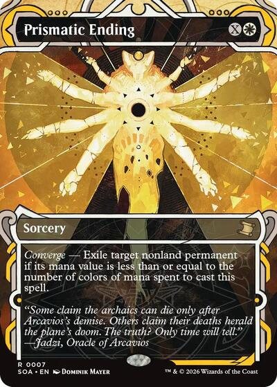 Prismatic Ending (Secrets of Strixhaven: Mystical Archive) Light Play