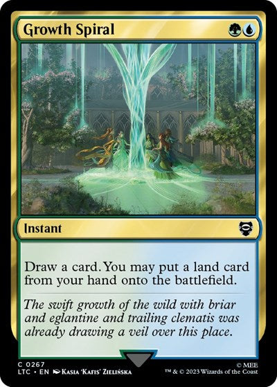 Growth Spiral (Commander: The Lord of the Rings: Tales of Middle-earth) Light Play