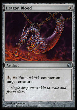 Dragon Blood (Duel Decks: Heroes vs Monsters) Light Play