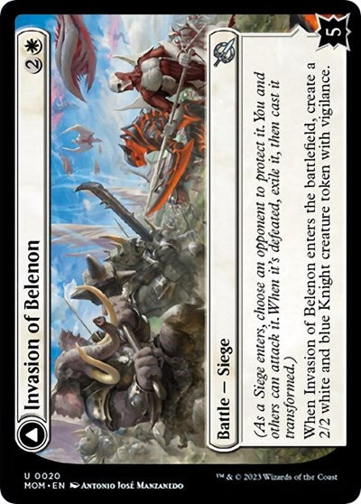 Invasion of Belenon (March of the Machine) Light Play Foil