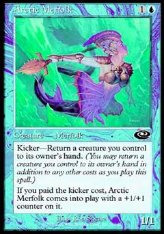 Arctic Merfolk (Planeshift) Light Play
