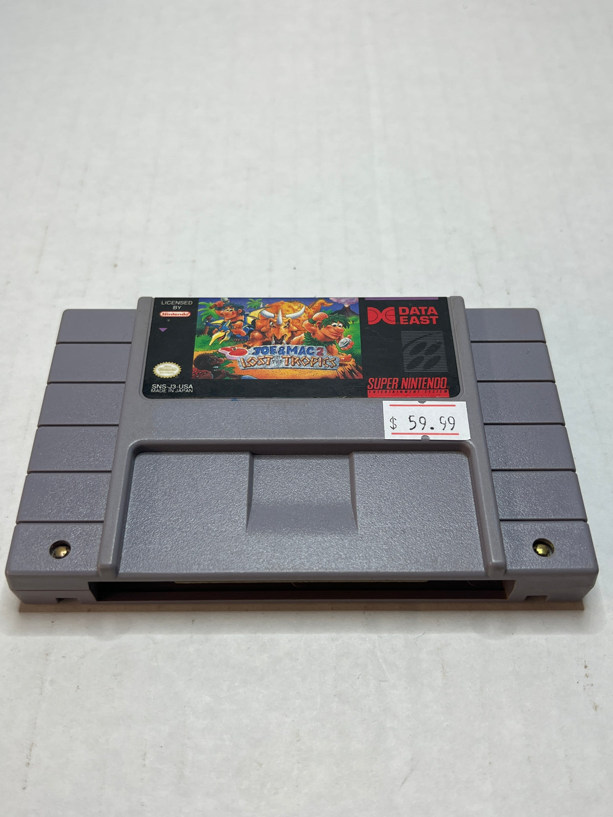 Joe and Mac 2 Lost in the Tropics (Super Nintendo)(Cart Only)