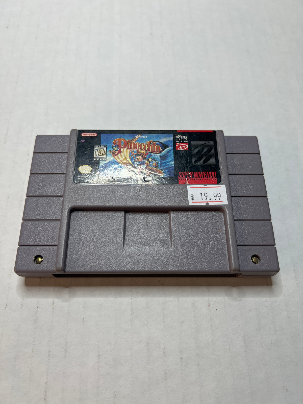 Pinocchio (Super Nintendo)(Cart Only)