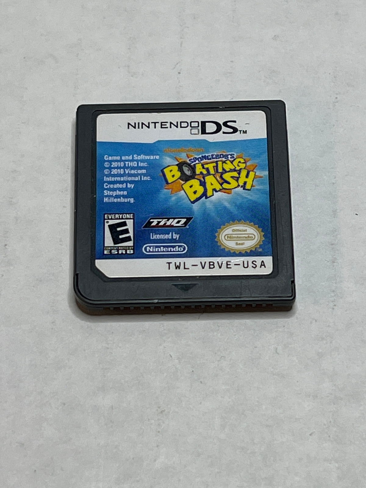 SpongeBob's Boating Bash (Nintendo DS)(cart only)