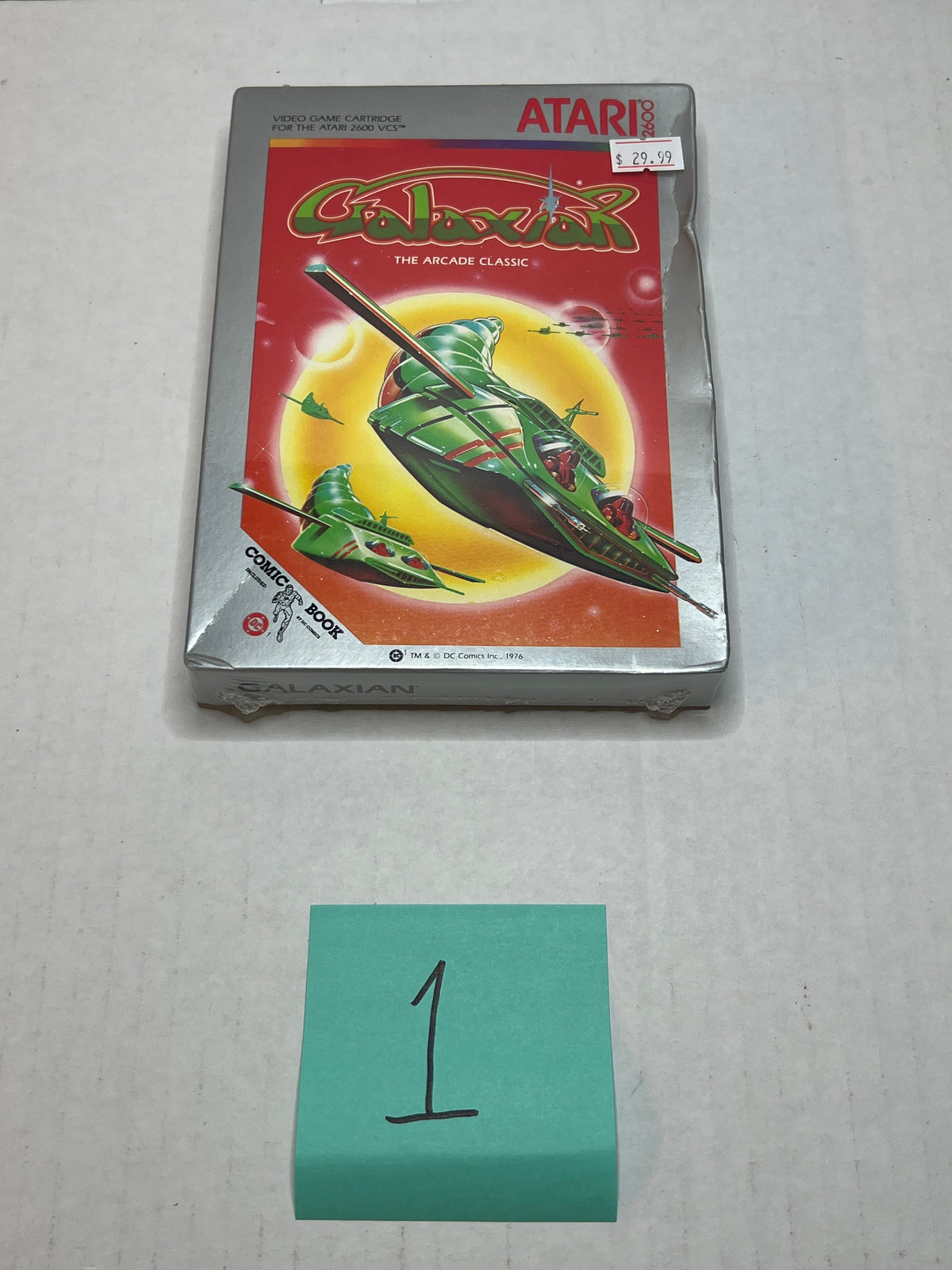 Galaxian (Atari 2600)(damaged boxes)(Factory sealed)