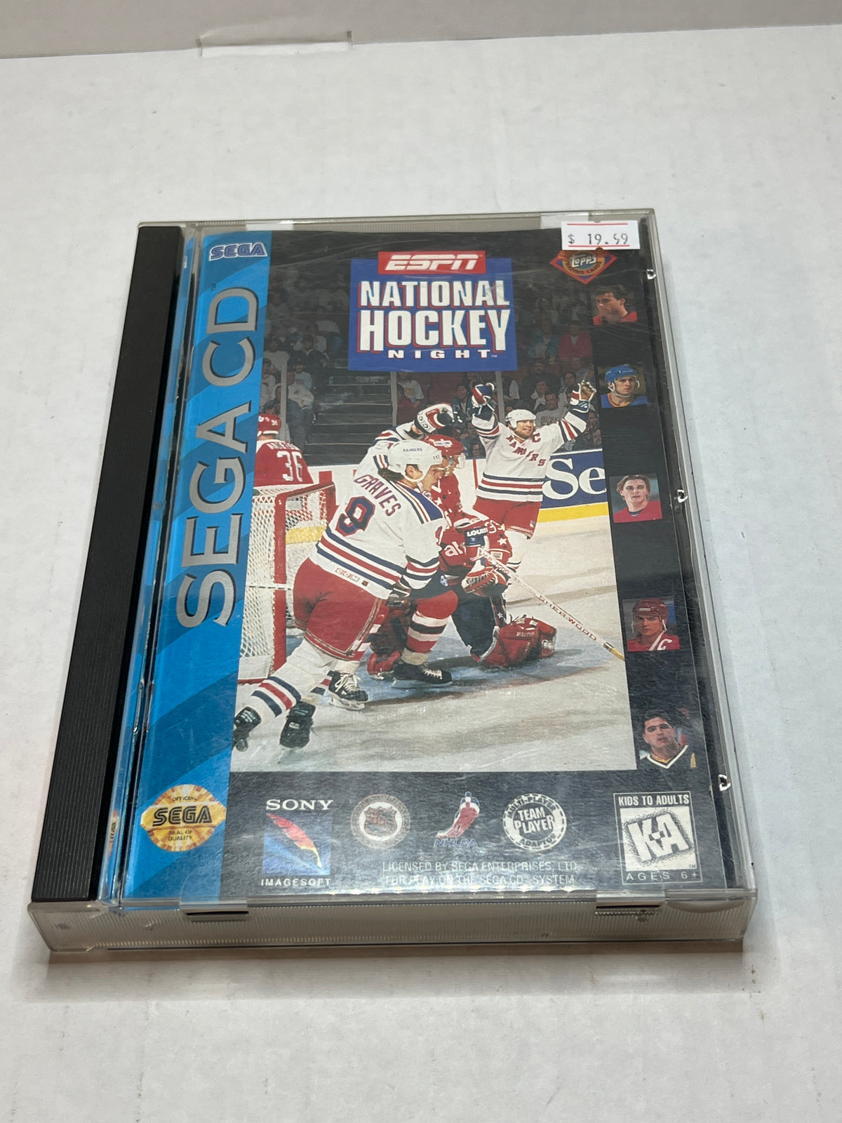 ESPN National Hockey Night (Sega CD)(CIB)
