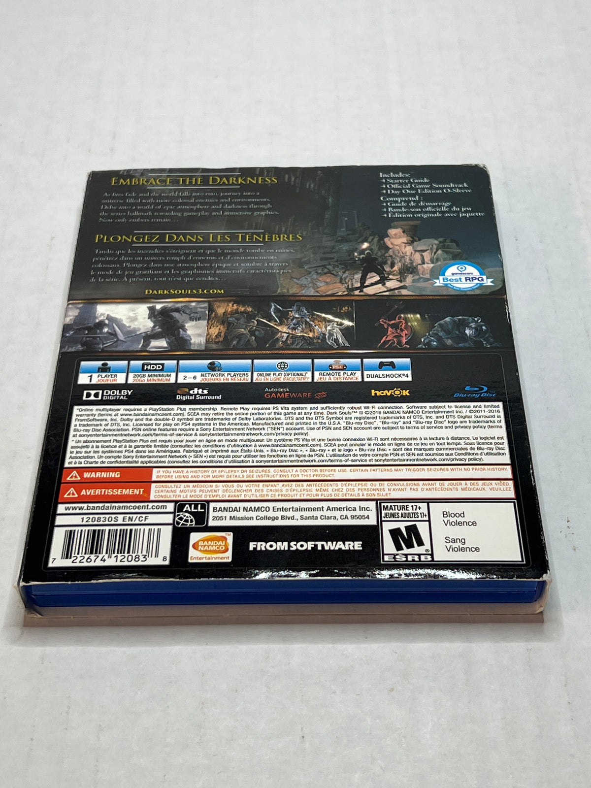 Dark Souls III [Day One Edition] (Playstation 4)