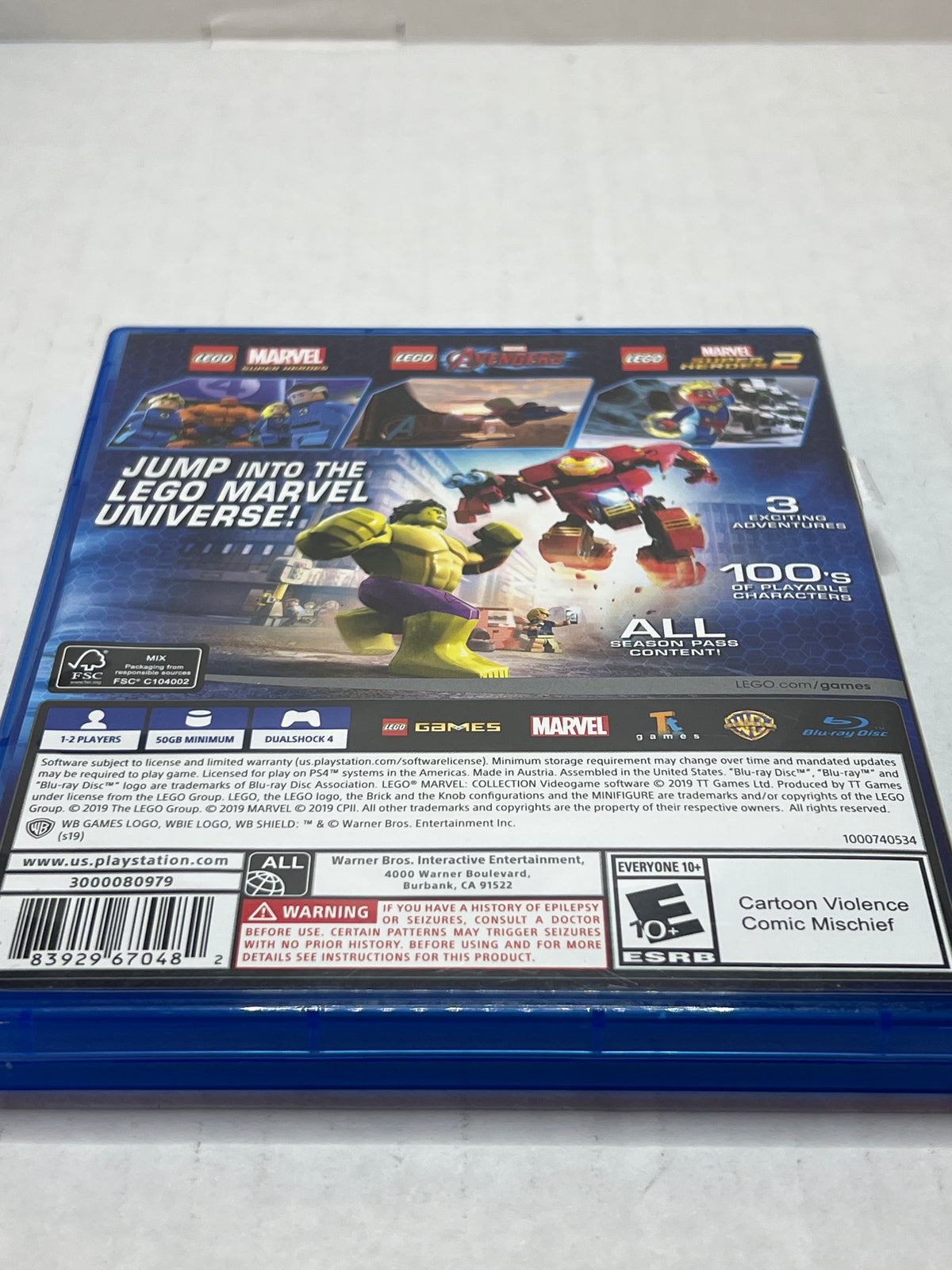 LEGO Marvel Collection (Playstation 4)