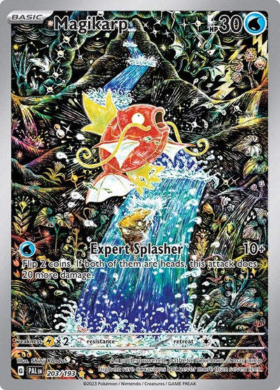 Magikarp - 203 (SV02: Paldea Evolved) Light Play