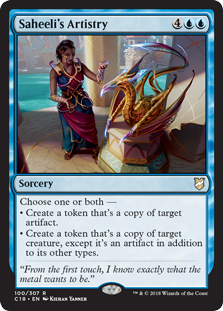Saheeli's Artistry (Commander 2018) Light Play
