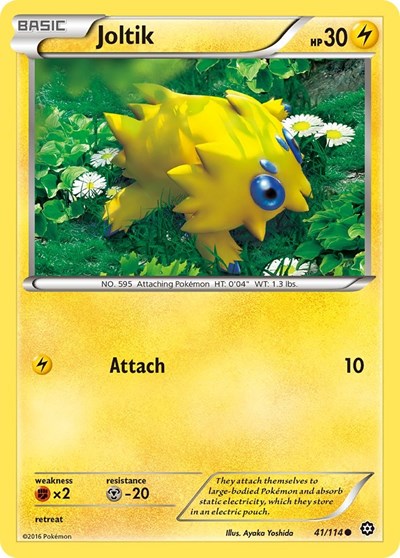 Joltik (XY - Steam Siege) Light Play