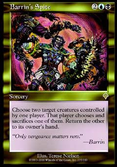 Barrin's Spite (Invasion) Light Play