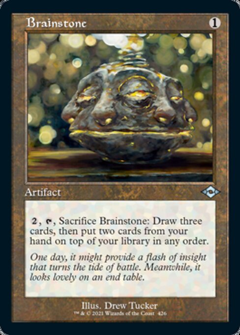 Brainstone (Retro Frame) (Modern Horizons 2) Light Play