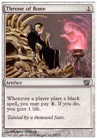 Throne of Bone (8th Edition) Light Play