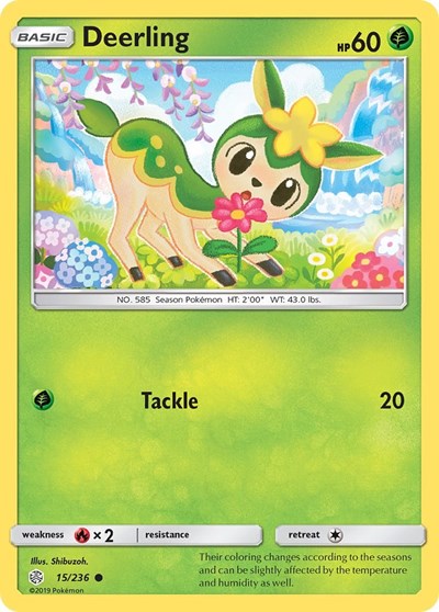 Deerling (SM - Cosmic Eclipse) Light Play