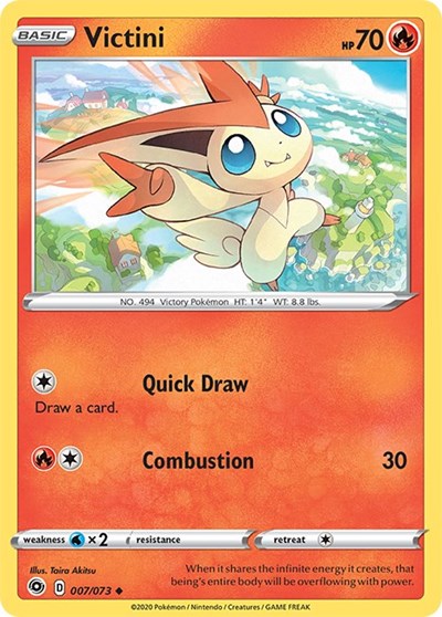 Victini (Champion's Path) Light Play