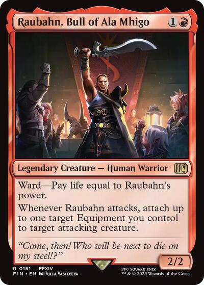 Raubahn, Bull of Ala Mhigo (Universes Beyond: FINAL FANTASY) Light Play