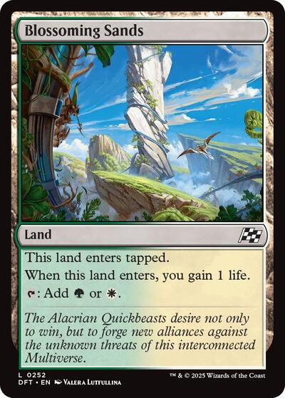 Blossoming Sands (Aetherdrift) Light Play