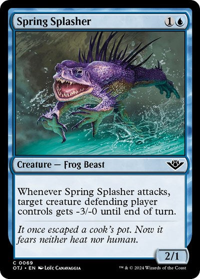 Spring Splasher (Outlaws of Thunder Junction) Light Play Foil