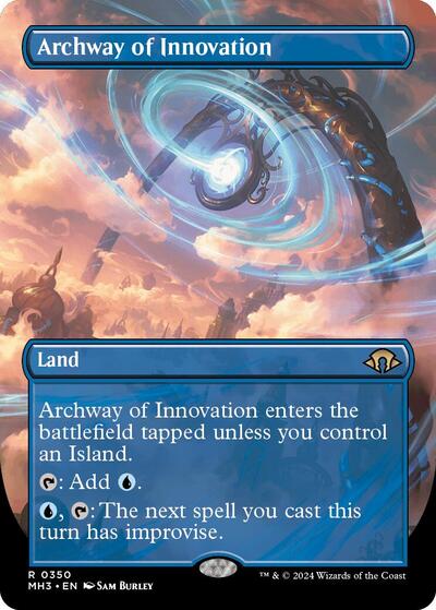 Archway of Innovation (Borderless) (Modern Horizons 3) Light Play Foil