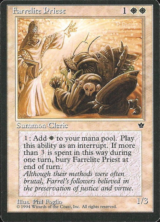 Farrelite Priest (Fallen Empires) Light Play