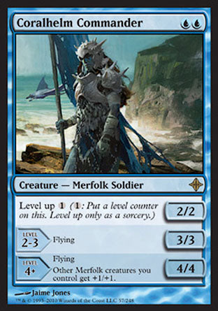 Coralhelm Commander (Rise of the Eldrazi) Medium Play
