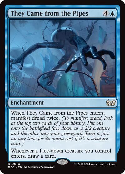 They Came from the Pipes (Commander: Duskmourn: House of Horror) Light Play